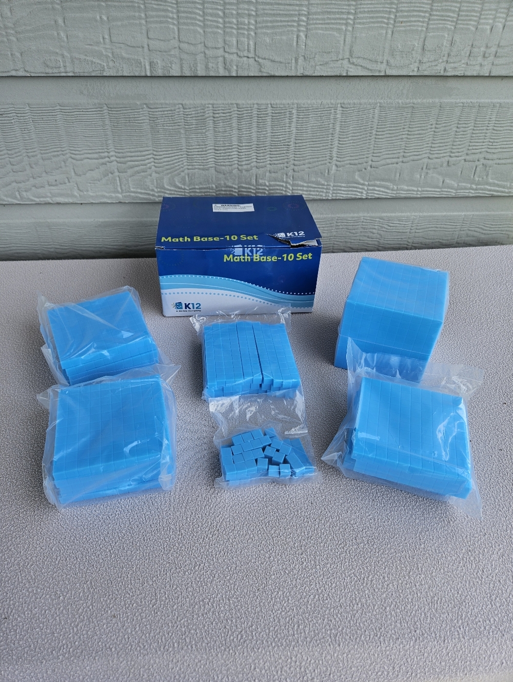 K12 Math Base 10 Set 08010 Classroom Teacher Counting Cubes Blocks Homeschool